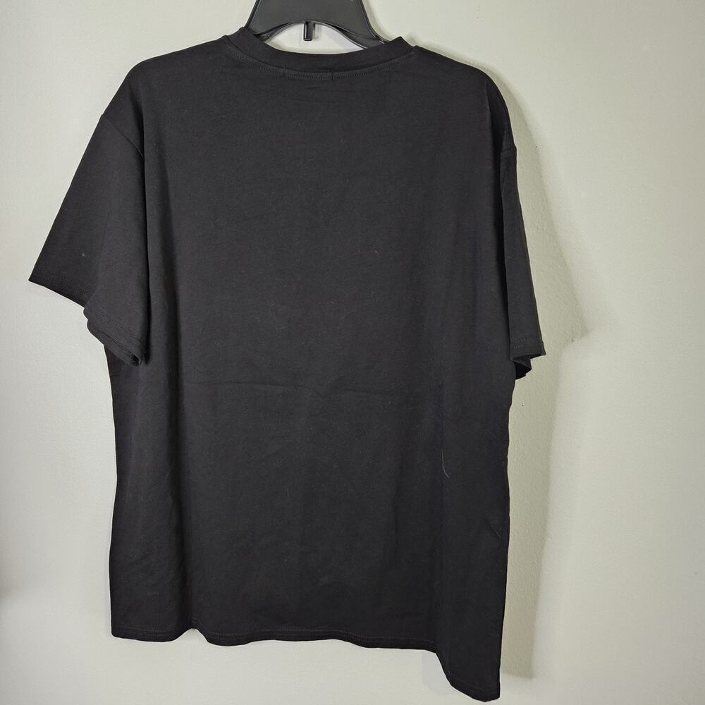 J.Inc 3 Bears Sports Short Sleeve T-Shirt Womens Size XL Plush Applique Black - Picture 4 of 7
